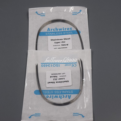 Dental Orthodontic Round Arch Wire Stainless Steel Ovoid/Natural/Square - Picture 30 of 66