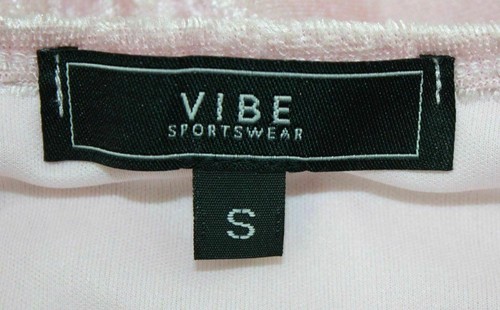 Vibe Sportswear Women's Junior's Velour Feel Spaghetti Strap Dress Pink Size S - Picture 3 of 3
