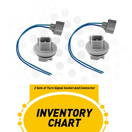Turn Signal Corner Light Socket w/ Pigtail For Toyota Tacoma Prius Prius C V - Picture 6 of 12