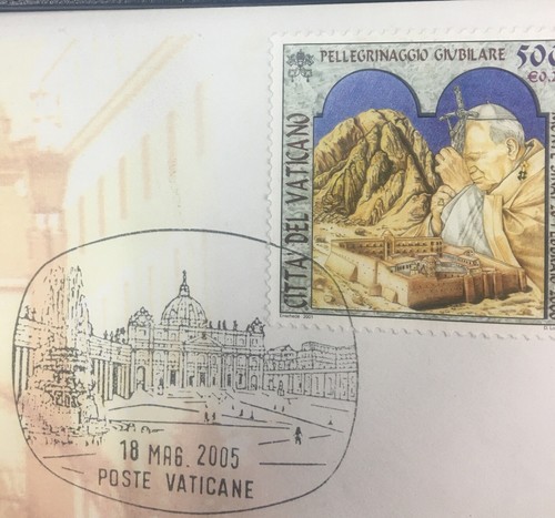 Morgan Mint Pope John Paul II Coin & Commemorative Cover With Vatican Postmark - Picture 2 of 7