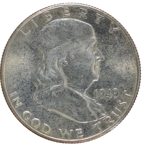 1949-S Benjamin Franklin Half Dollar ~ Uncirculated