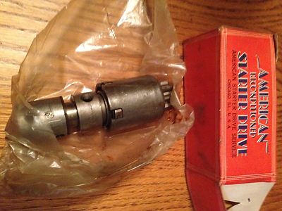 starter+ nos Vintage American  Reconditioned STARTER DRIVE --- GET STARTED!!!  