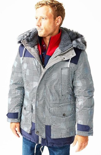 Nautica Mens XL Hooded Parka Jacket 