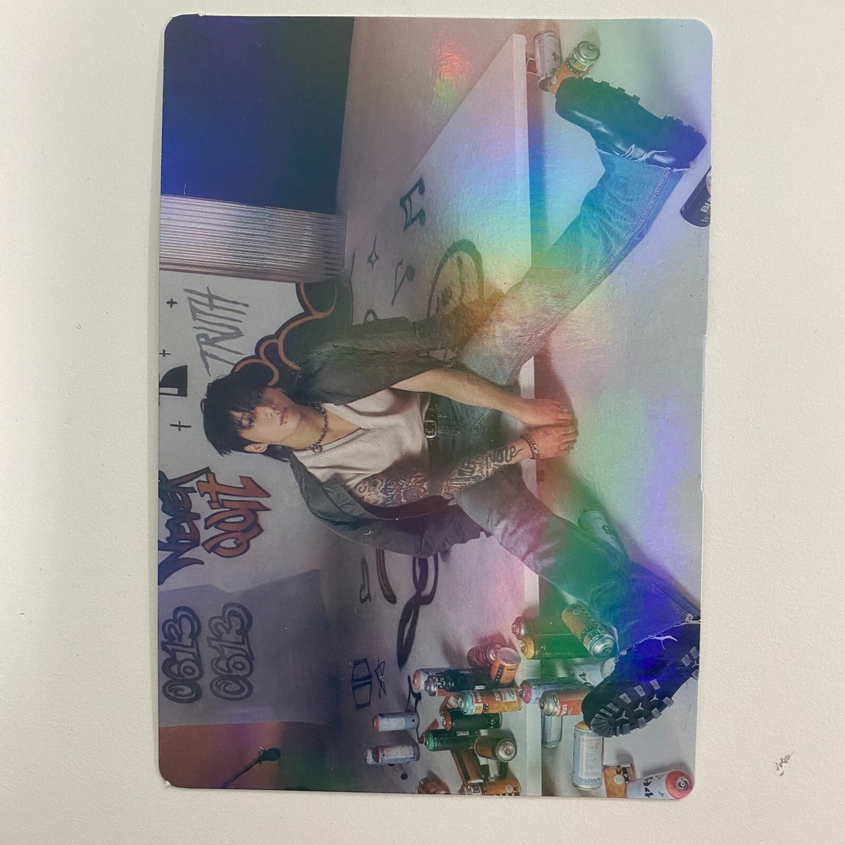 BTS JUNGKOOK GOLDEN weverse アーリーバード PVC② BTS JUNGKOOK GOLDEN OFFICIAL WEVERSE -PHOTOCARD -GRIPTOK