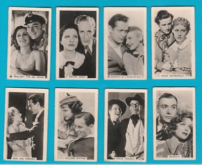 8 KARTEN - STARS IN BERÜHMTEN FILMEN (B) - PETER JACKSON - 1935