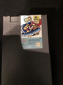 Juego Completo Nintendo Nes Dynablaster Pal B Espa&ntilde;a 100% Original Bomberman CIB