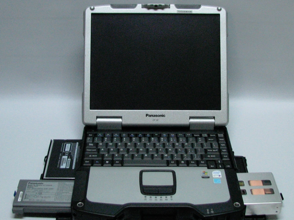Industrial Panasonic Toughbook 30 Laptop, Windows 7, 500GB HD, 4GB RAM, Warranty - Image 2 of 2
