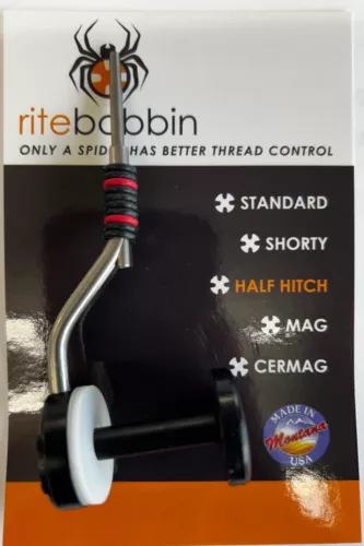 RITE BOBBIN -HALF HITCH - FLY TYING TOOL - MADE IN THE USA -