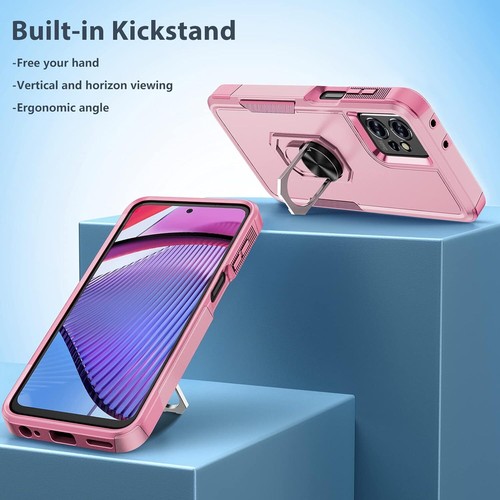 Funda para teléfono Motorola Moto G Play 2024 2023 a prueba de golpes + vidrio templado - Imagen 46 de 60
