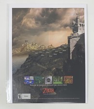 2003 Legend of Zelda: The Wind Waker Nintendo Gamecube Print Ad Poster Original