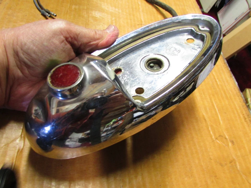 Hudson Nash Ambassador Rambler 1955-1960 luz trasera bisel carcasa pequeña abolladura Foto 4 de 4