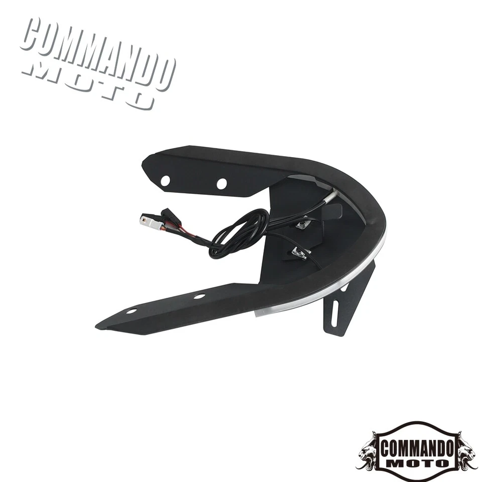 For Ducati Monster 1200 S 821 2014-17 LED Fender Eliminator Kit Brake Turn Light - Image 4 of 4