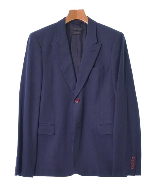 MARC JACOBS ストライプ ビジネスジャケット
サイズ48 MARC JACOBS Tailored Jacket Navy(Stripe Pattern) 44(Approx