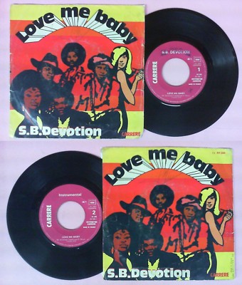 LP 45 7'' SHEILA B DEVOTION Love me baby 1977 France CARRERE 49.288 no cd mc dvd