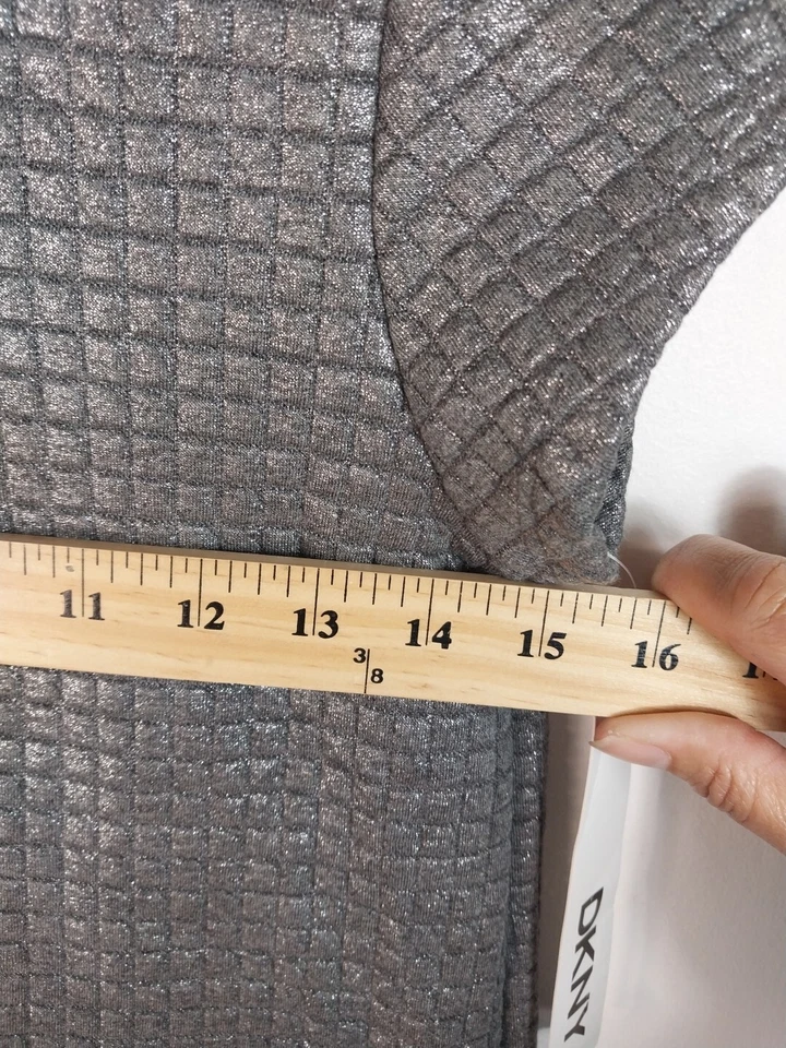 Vestido DKNY Niña Talla XL Gris Jaspeado Foto 4 de 4