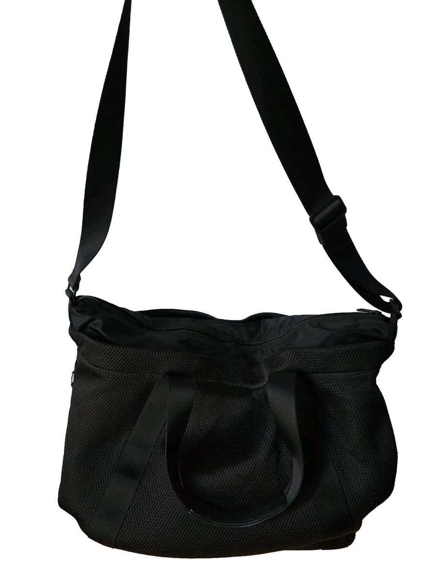Lululemon Carry The Day Bag (Mesh) Black Tote Weekender XXL