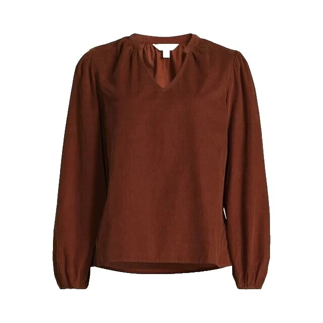 Blusa Marrón para Mujeres