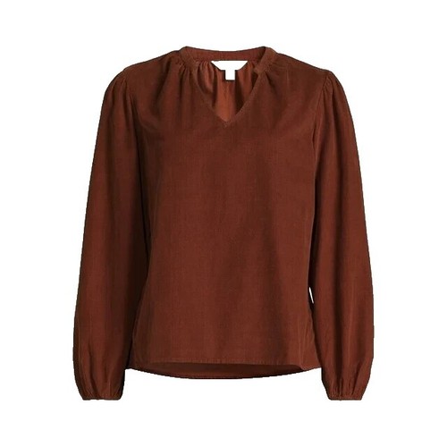 Chemisier (blouse) Femme Von Mozart Marron Sans Manches - Taille M - Occasion Très Bon état