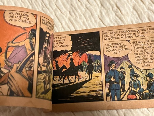 LONE RANGER LOST CABALLERY PATROL SORTEO PROMOCIÓN GABRIEL HUBLEY MINI CÓMIC 1973 - Imagen 5 de 9