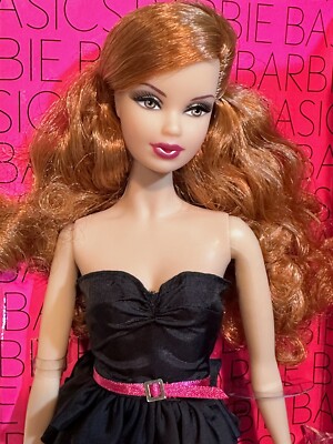 Barbie Basics Model No. 03 Steffi Face Redhead Black Label
