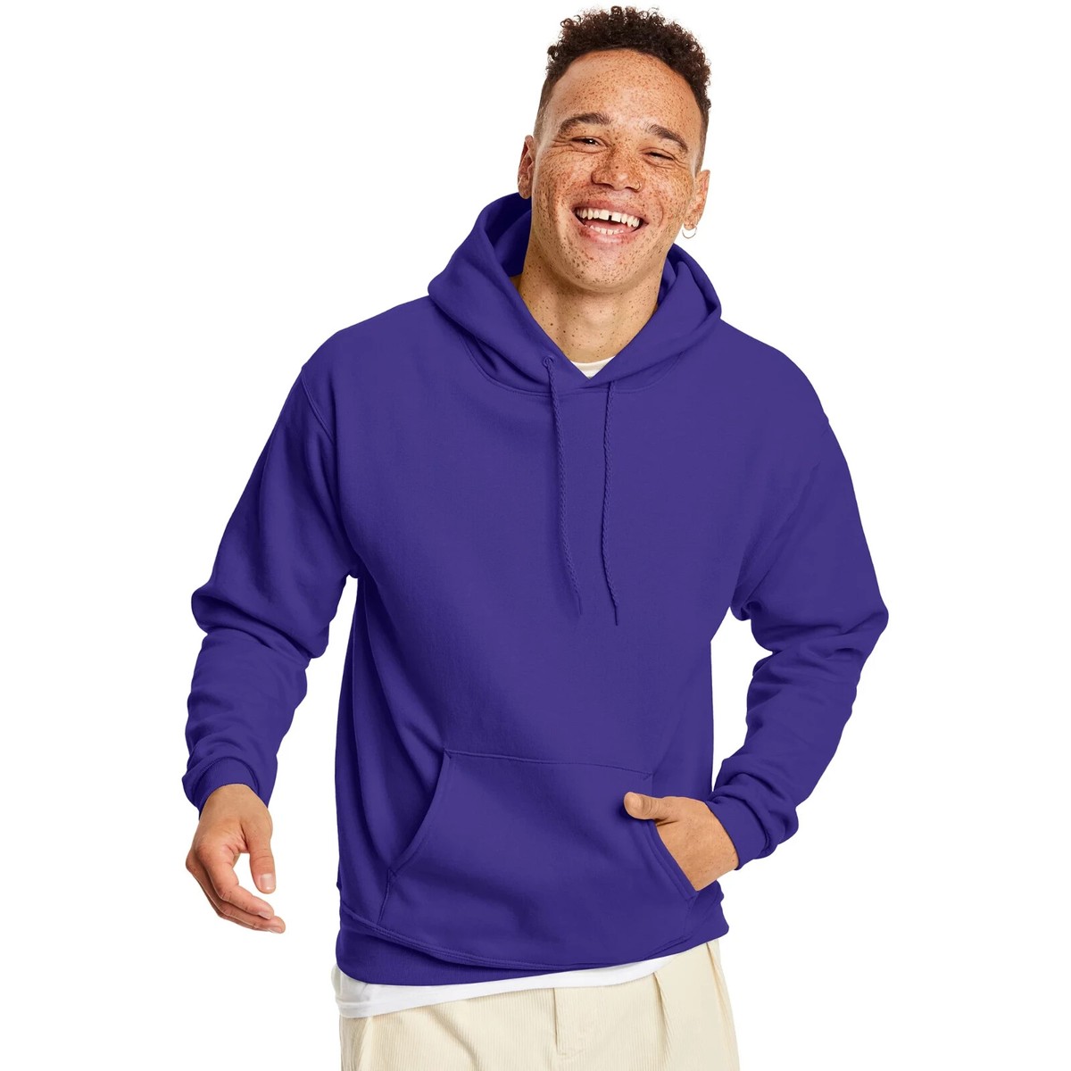 Hanes Men's Fleece Hoodie Pullover Sweatshirt Warm Winter