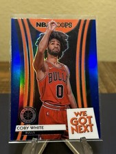 2019-20 Panini NBA Hoops Premium Stock - We Got Next Blue #3 Coby White (RC)