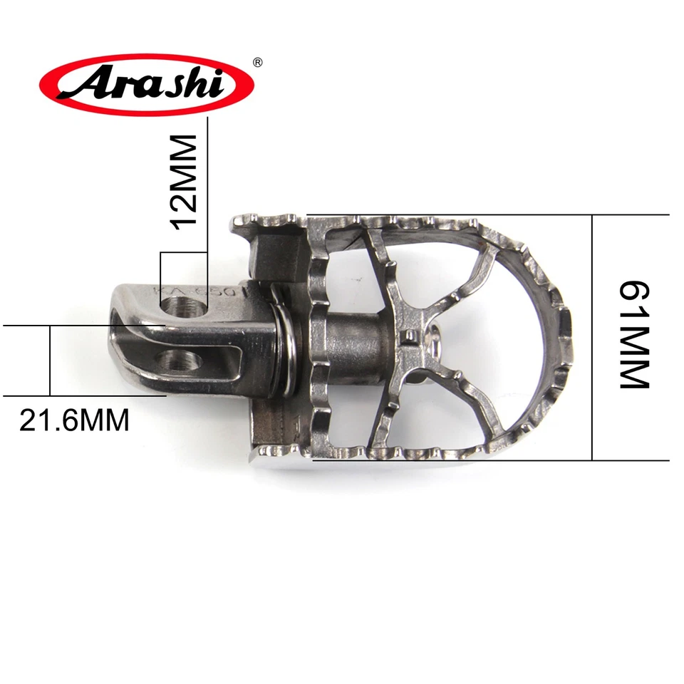 estriberas delanteras para Kawasaki Versys 650 2007 - 2016 2015 2014 2013 2012 Foto 3 de 4