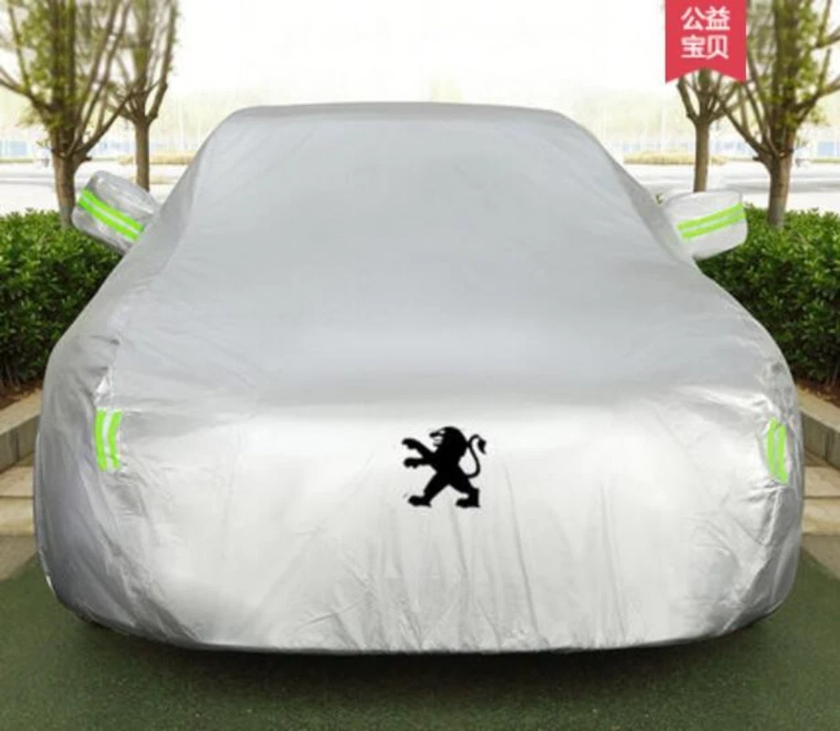 Car Outdoor Full Cover Body Dustproof Sun UV Protection for Peugeot 307,308,3008 — 第 3/4 张图片