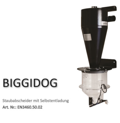 ENVIRON Staubabscheider mit Selbstentladung Zyklon Staubabscheider Filter