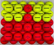 Callaway Red/Yellow Superfast Golf Balls-Lot of 50-4A/5A High Grade-See Pix