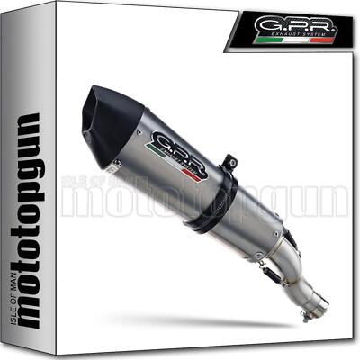 exhaust titanium gpr for triumph tiger 1200 explorer xr xrt xcx xca 2020 20