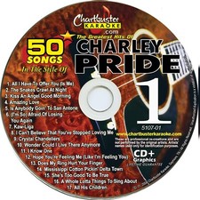 CHARLEY PRIDE KARAOKE CHARBUSTER CD G 5107-1 Amazing Love,Crystal Chandeliers 