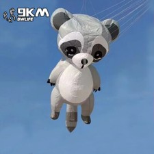 4m Raccoon Kite Line Laundry Pendant Soft Inflatable Show Kite for Kite Festival
