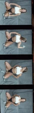 1 roll (15 negatives) of color medium format Kodak VPS film sexy pin-ups