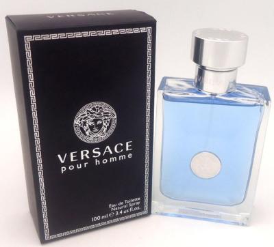 VERSACE POUR HOMME EAU DE TOILETTE 3.4 Fl.oz/100 mL