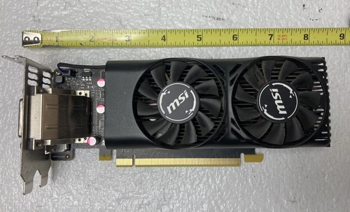 MSI GeForce GTX 1050 Ti 4GT LP GDDR5 Graphics Card Low Profile