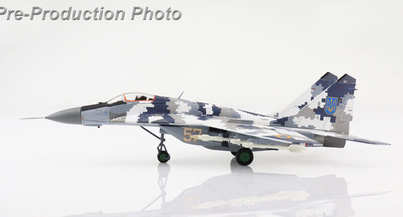 1/72 MiG 29 fulcrum fighter MIG29 Ukrainian Air Force No.57