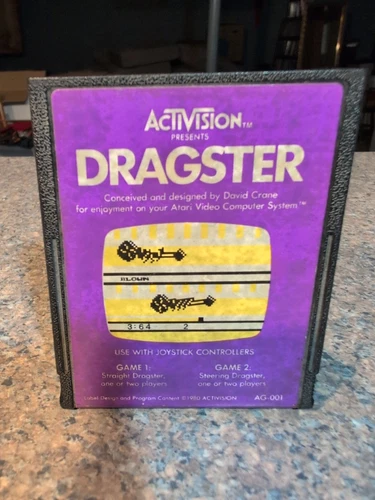 Atari 2600 Dragster Tested Combine Ship