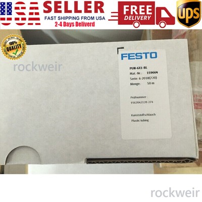 New Festo PUN-6X1-BL 159664 Plastic tubing