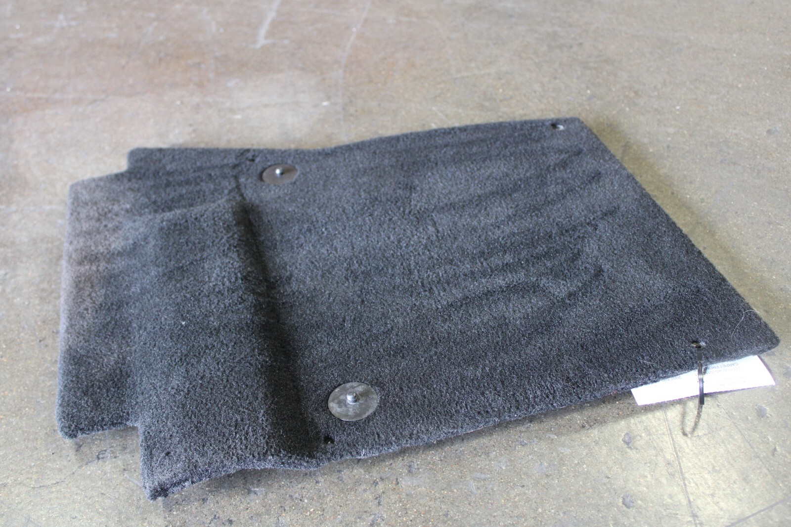 Ferrari 599 GTB, RH, Right, Front Carpet, Black, Faded, Used, P/N 69367400