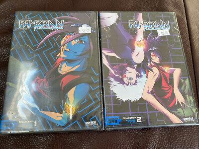 Phi Brain: Puzzle of God - Collection 1 & 2 (DVD, 2013, 3-Disc Set)