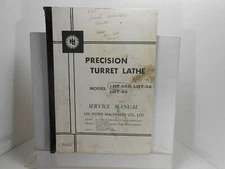 Lin Huan PRECISION TURRET LATHE SERVICE MANUAL LHT-25B/LHT-32/LHT-42