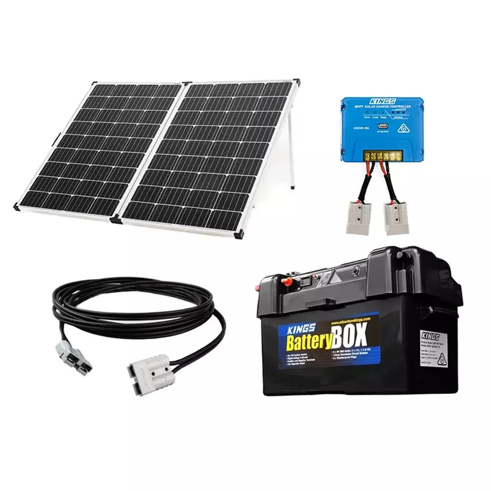 Adventure Kings Premium 250w Solar Panel with MPPT Regulator