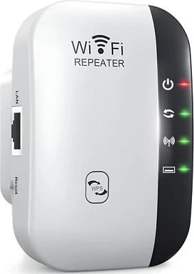 MARKENLOS WLAN Repeater 300Mbps Router Range WIFI Signal Verstärker Access Point Booster