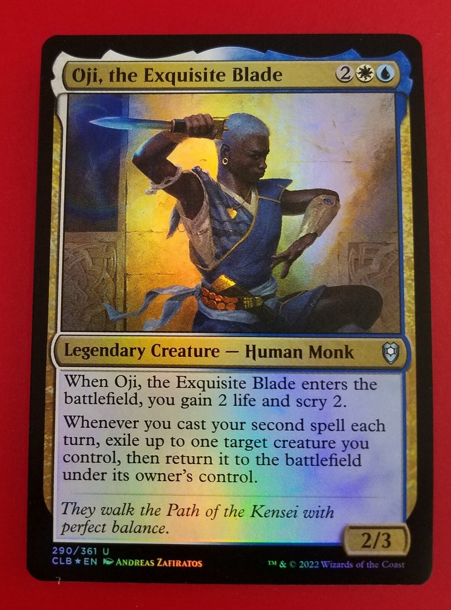 1x Oji, the Exquisite Blade | FOIL | Battle for Baldur's Gate