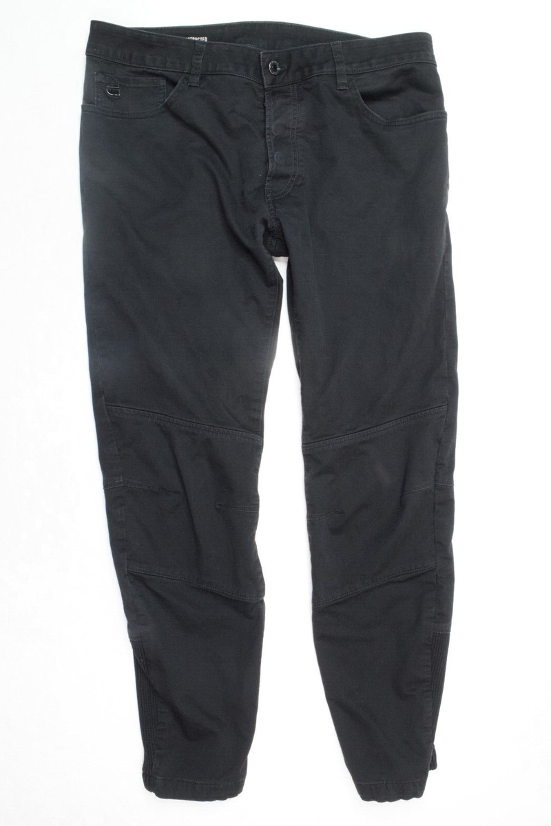 G-Star Raw Motac Deconstructed 3D Slim Jeans Mens 34x29 Black 