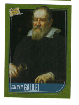 GALILEO GALILEI 2021 SUPER BREAK PIECES OF THE PAST GOLD FOIL