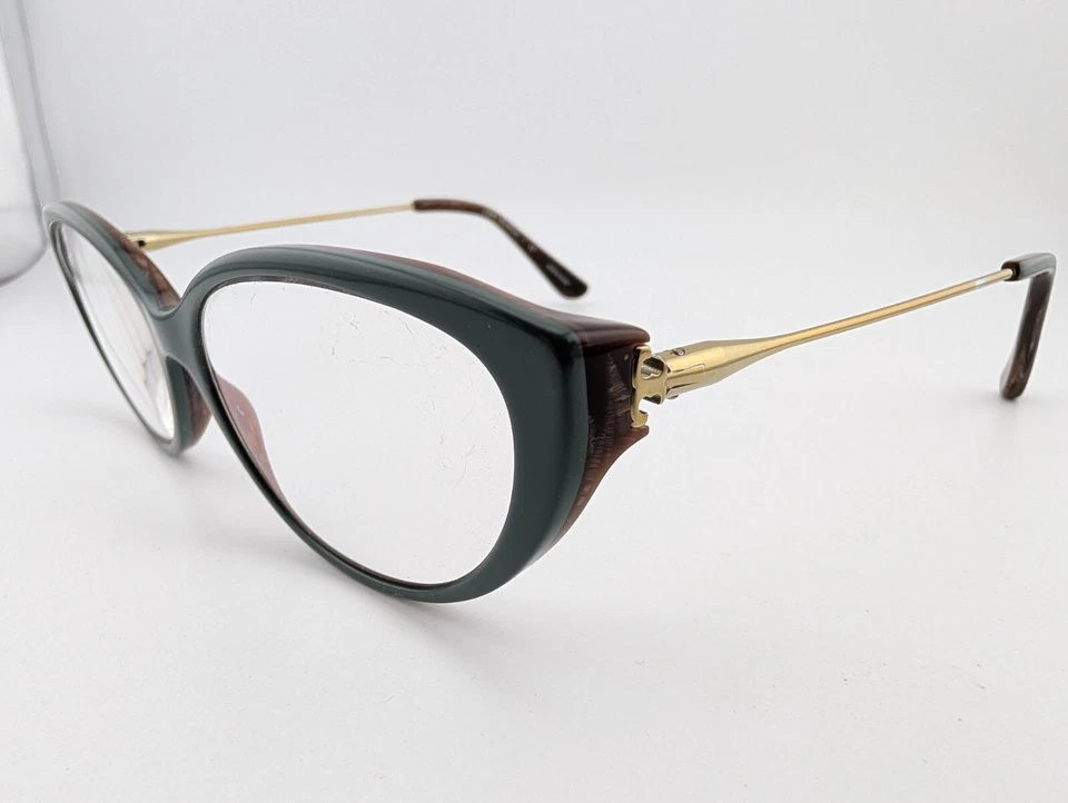 Tory Burch Eyeglasses, Frames Only, TY2048 1356, 52-15-135, Plastic, Gray/Brown - Изображение 4 из 4