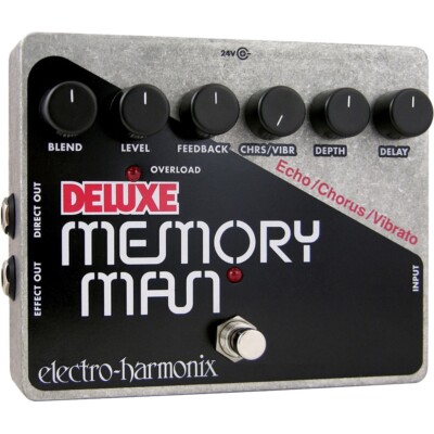 Electro Harmonix Deluxe Memory Man Delay Pedal mit Chorus und Vibrato
