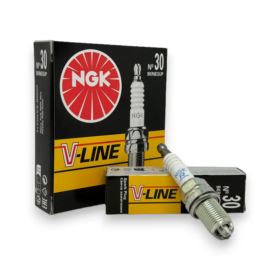 6x Zündkerzen V-Line von NGK passt für BMW 3er e46 320i 323i 325i 328i 330i - Bild 3 von 4